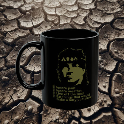 John J. Black Mug