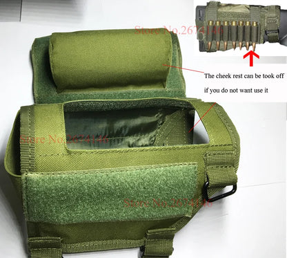 Tactical Buttstock Cheek Rest