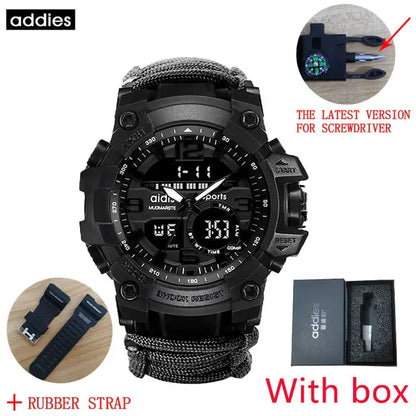 ADDIES Men Military Sports Digital Watches